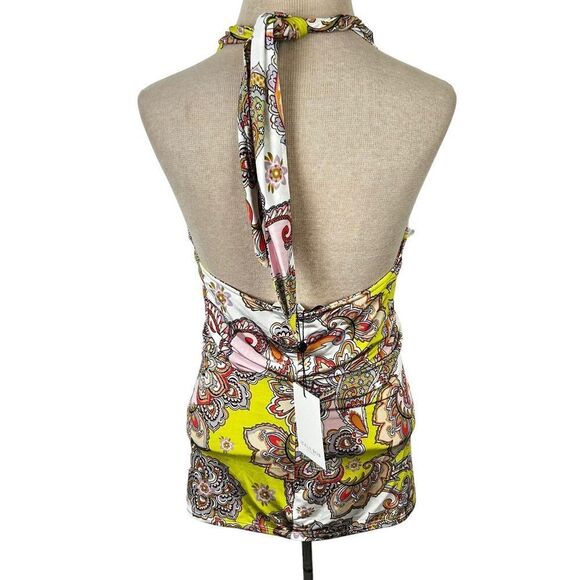 NEW HALE BOB size small Marisa top Slinky Jersey Criss Cross Front halter - Picture 3 of 9